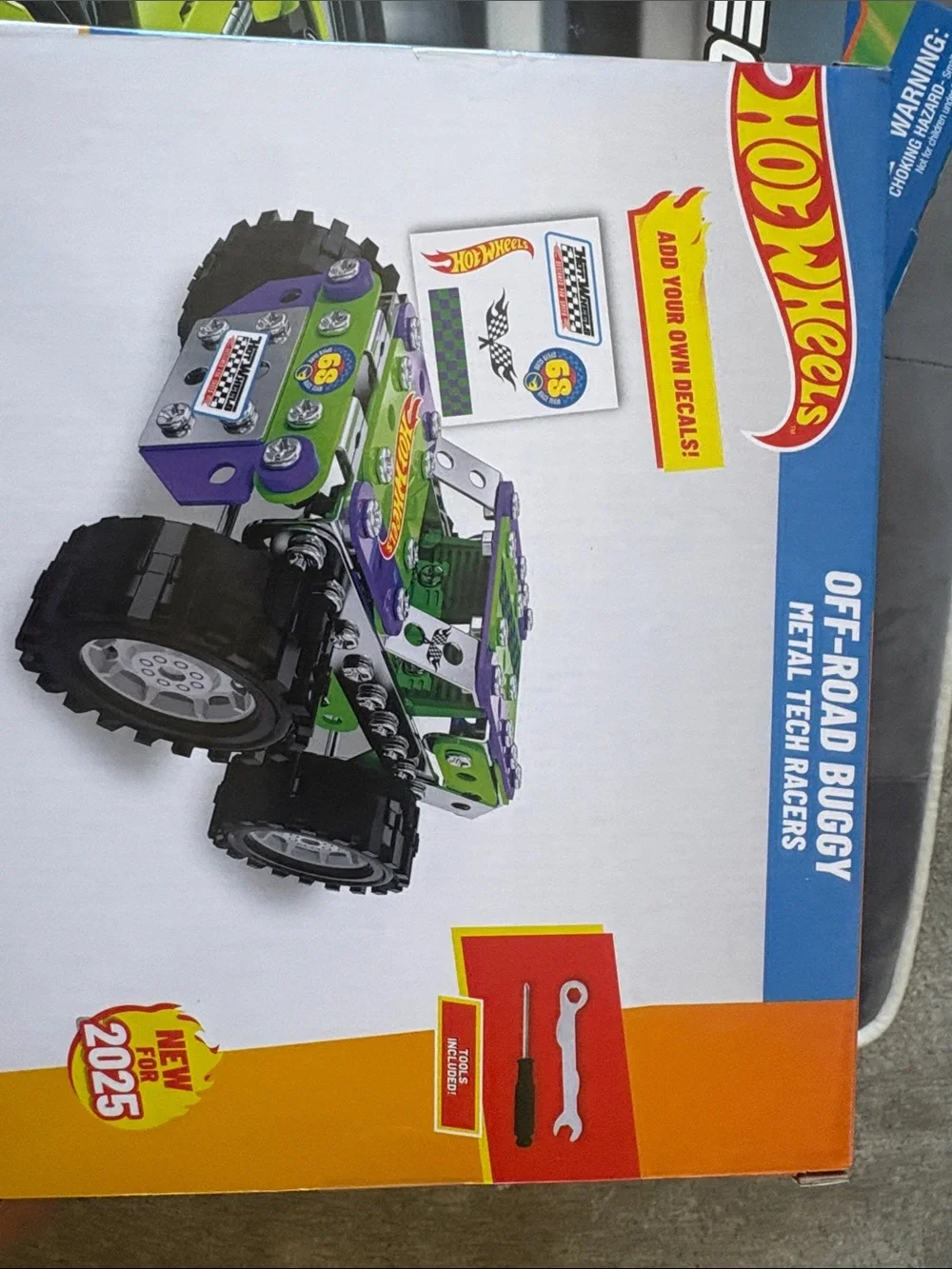 Hot Wheels Off-Road Buggy Toy - Green & Purple